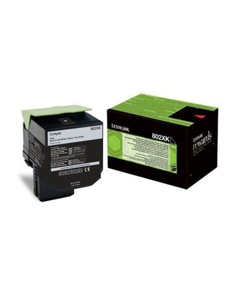 Lexmark Lexmark 802XK (80C2XK0) toner black 8K return (original)