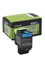 Lexmark Lexmark 802SC (80C2SC0) toner cyan 2K return (original)