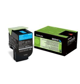 Lexmark Lexmark 802HC (80C2HC0) toner cyan 3K return (original)