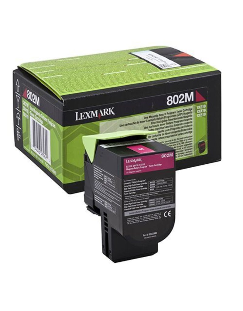 Lexmark Lexmark 802M (80C20M0) toner magenta 1K return (original)