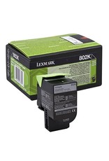 Lexmark Lexmark 802K (80C20K0) toner black 1K return (original)