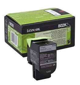 Lexmark Lexmark 802K (80C20K0) toner black 1K return (original)