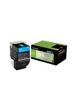 Lexmark Lexmark 802C (80C20C0) toner cyan 1K return (original)