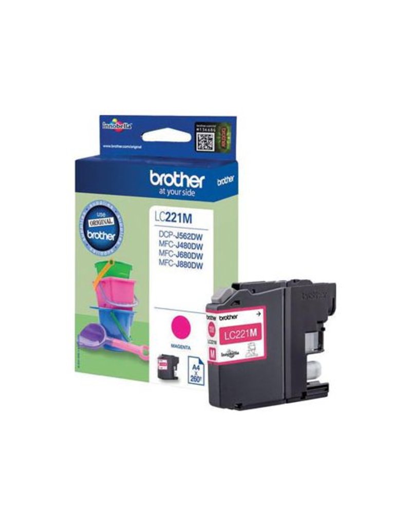 Brother Brother LC-221M ink magenta 260 pages (original)