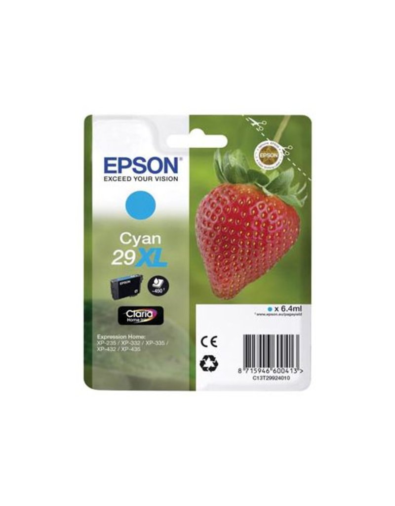 Epson Epson 29XL (C13T29924012) ink cyan 450 pages (original)