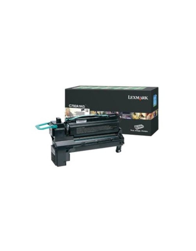 Lexmark Lexmark C792A1K toner black 6000 pages return (original)