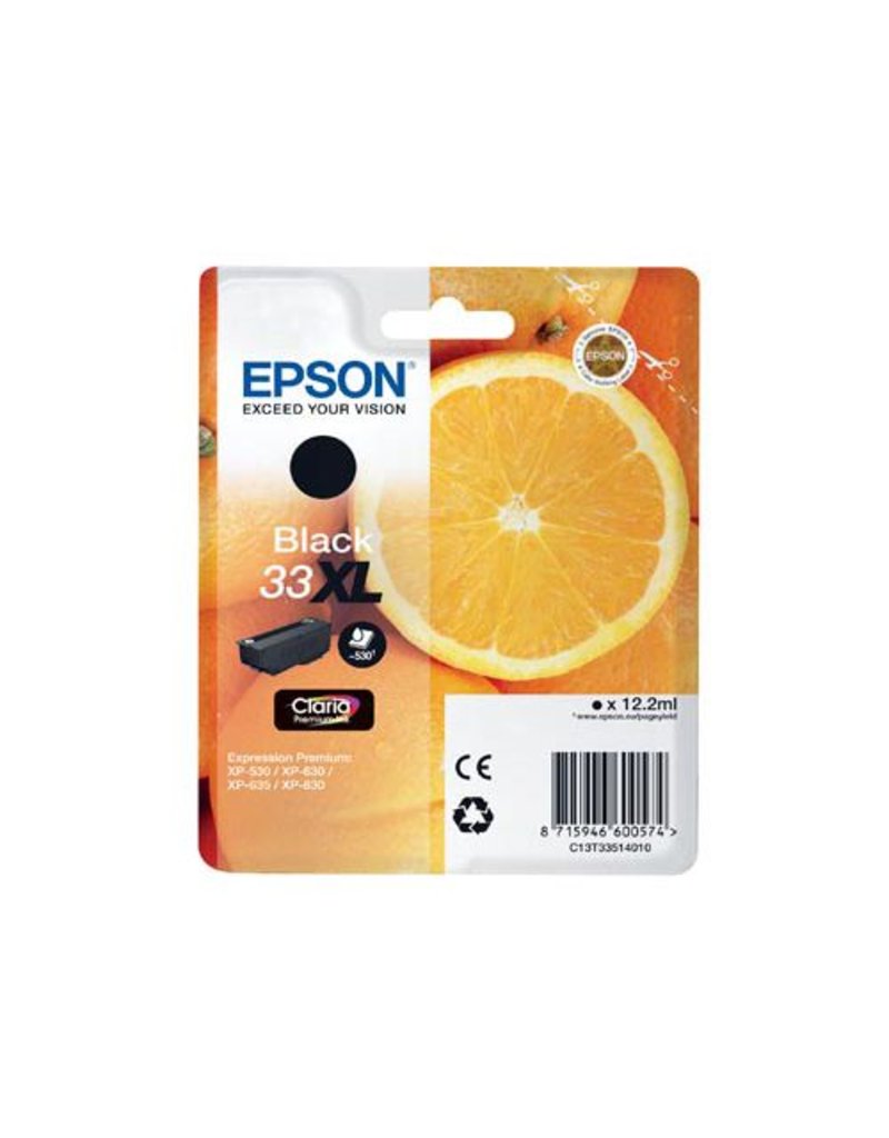Epson Epson 33XL (C13T33514010) ink black 530 pages (original)