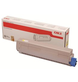 OKI OKI 45862837 toner yellow 7300 pages (original)