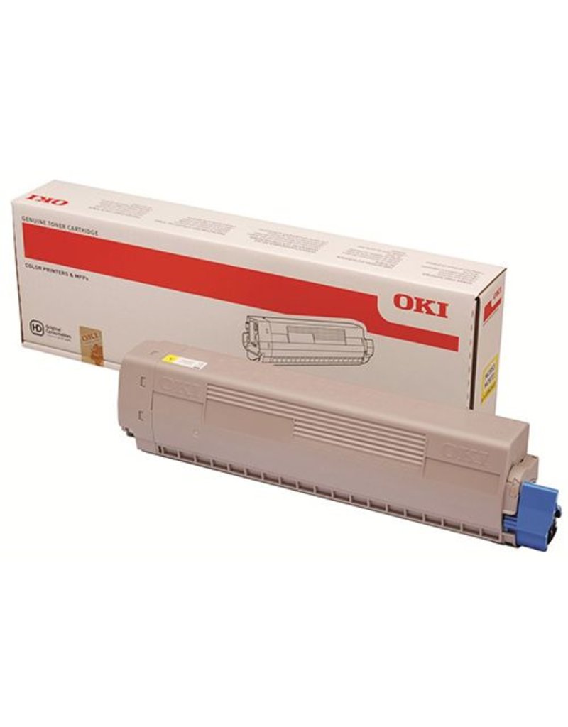 OKI OKI 45862837 toner yellow 7300 pages (original)