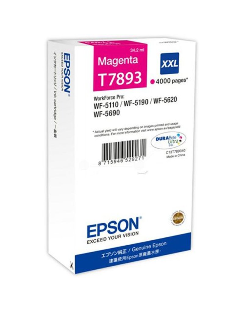 Epson Epson T7893 (C13T789340) ink magenta 4000 pages (original)