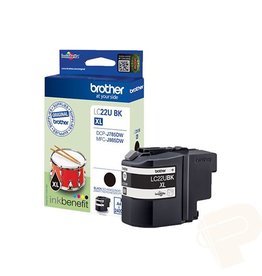 Brother Brother LC-22UBK ink black 2400 pages (original)