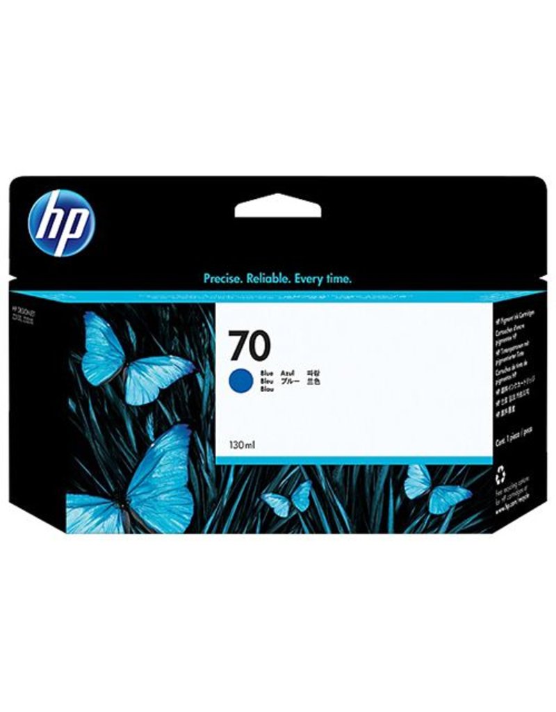 HP HP 70 (C9458A) ink blauw 130ml (original)