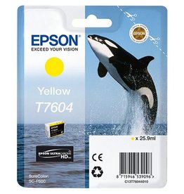 Epson Epson T7604 (C13T76044010) ink yellow 2100 pages (original)