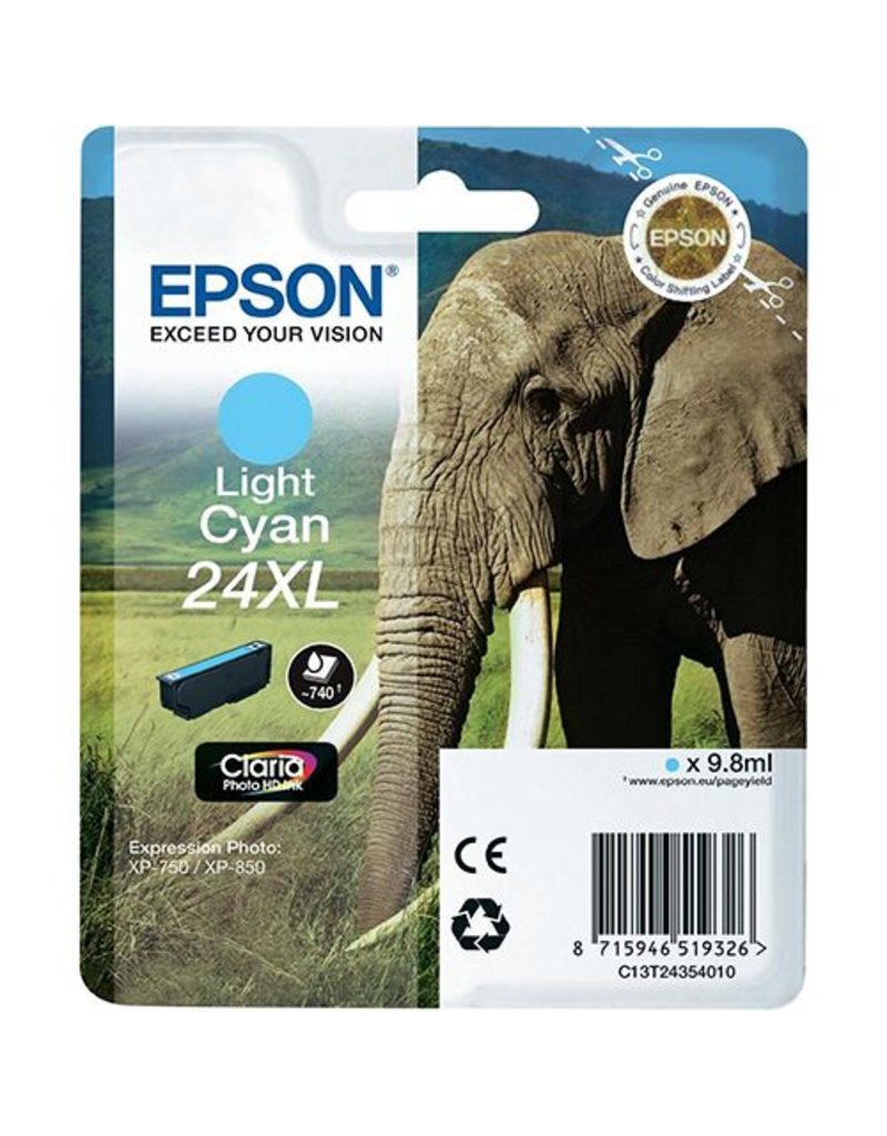 Epson Epson 24XL (C13T24354010) ink light cyan 360p (original)