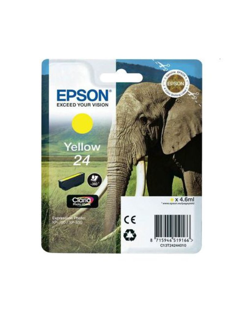 Epson Epson 24 (C13T24244010) ink yellow 360 pages (original)