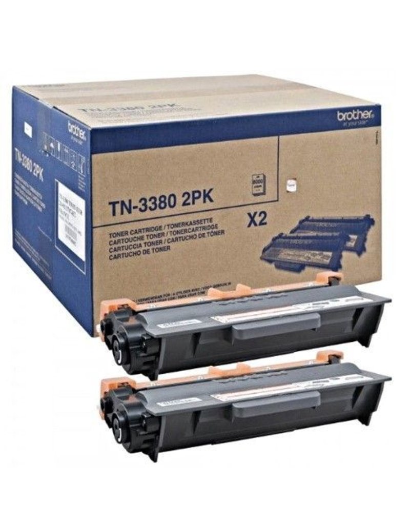 Brother Brother TN-3380TWIN toner black 2x8000 pages (original)