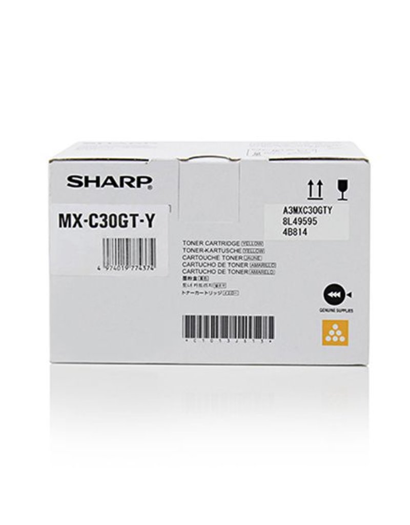 Sharp Sharp MX-C30GTY toner yellow 6000 pages (original)
