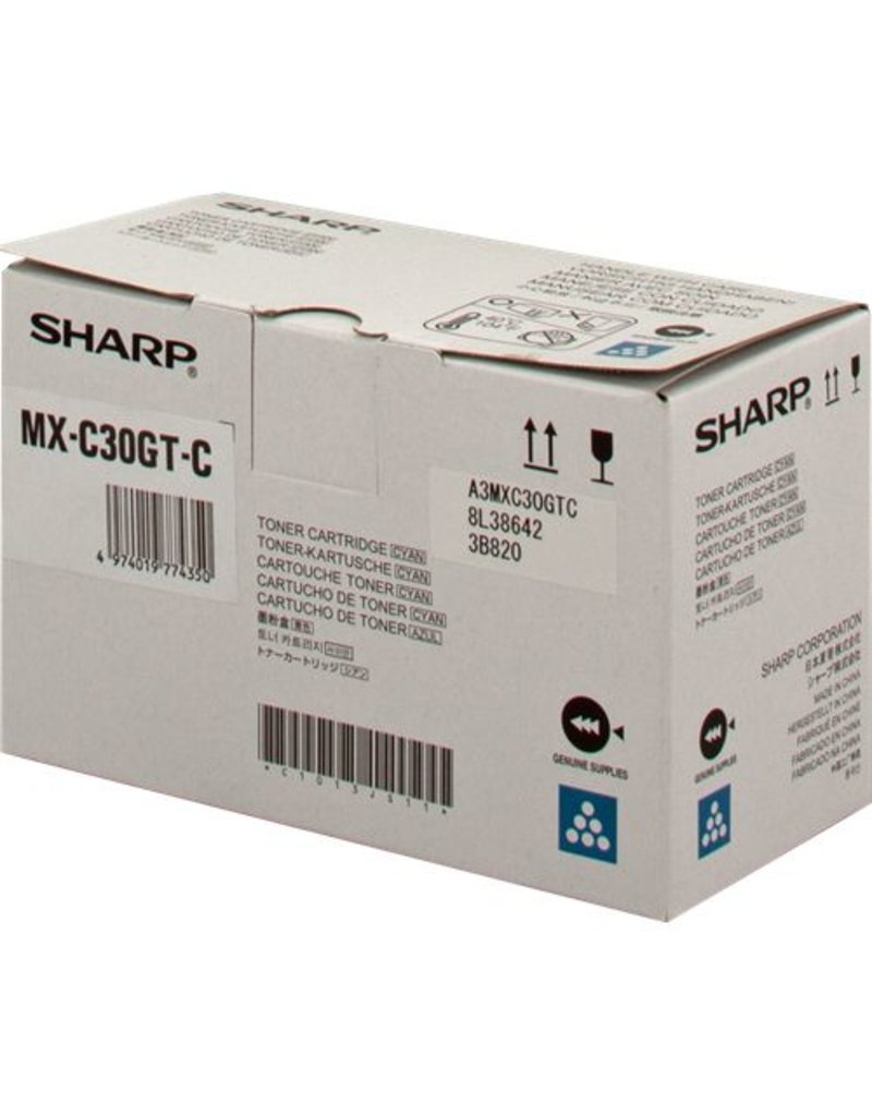 Sharp Sharp MX-C30GTC toner cyan 6000 pages (original)