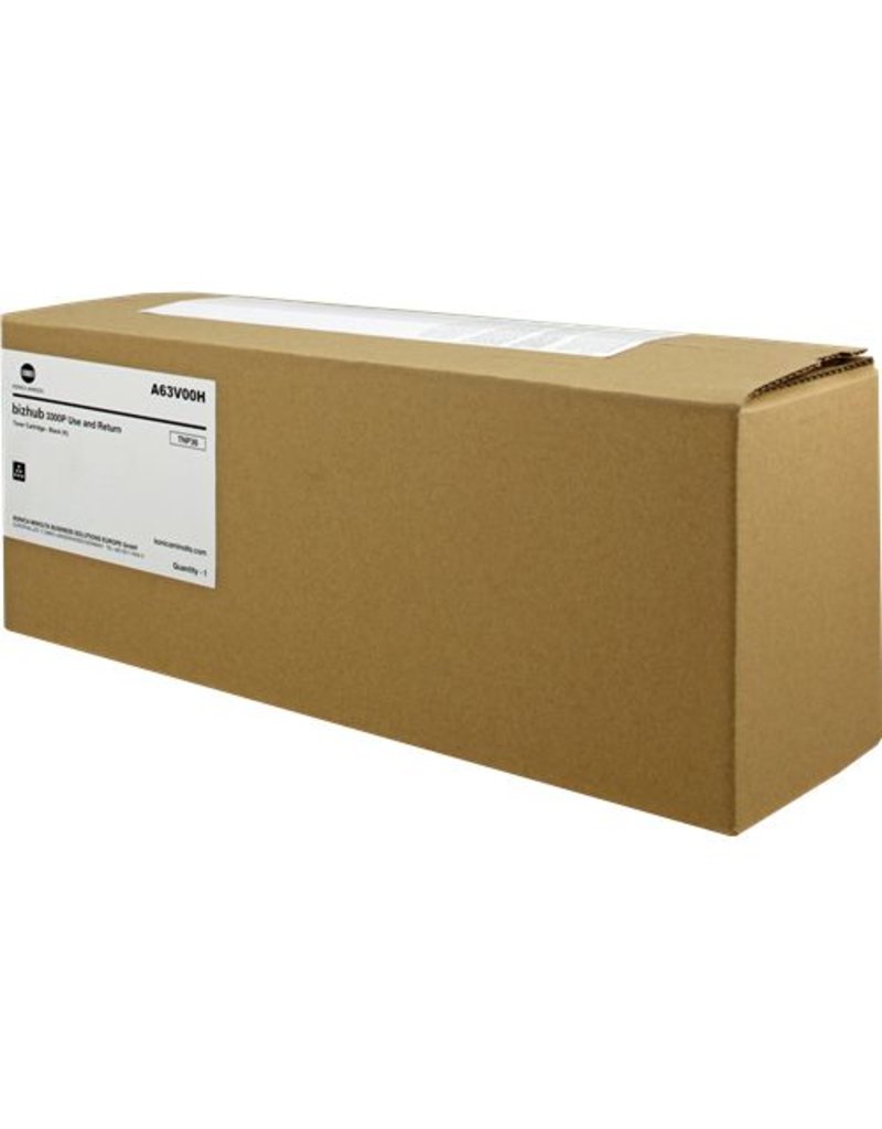 Minolta Konica Minolta TNP-36K (A63V00H) toner bk 10K return (OEM)