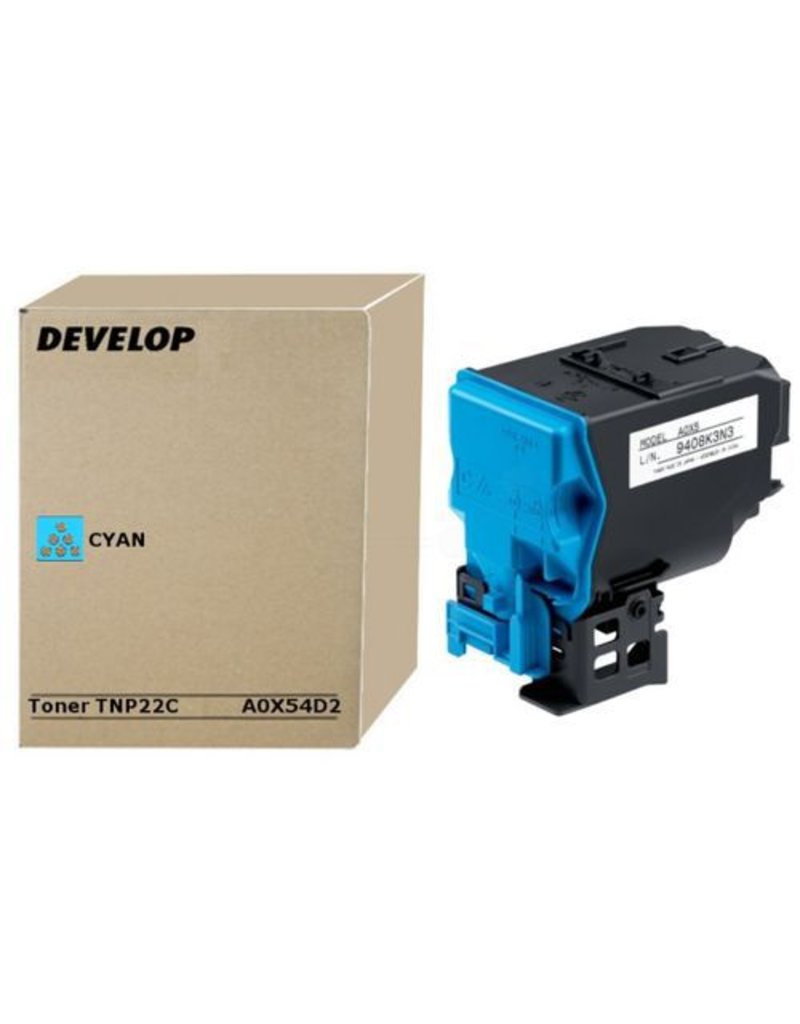 Develop Develop TNP-22C (A0X54D2) toner cyan 6000 pages (original)