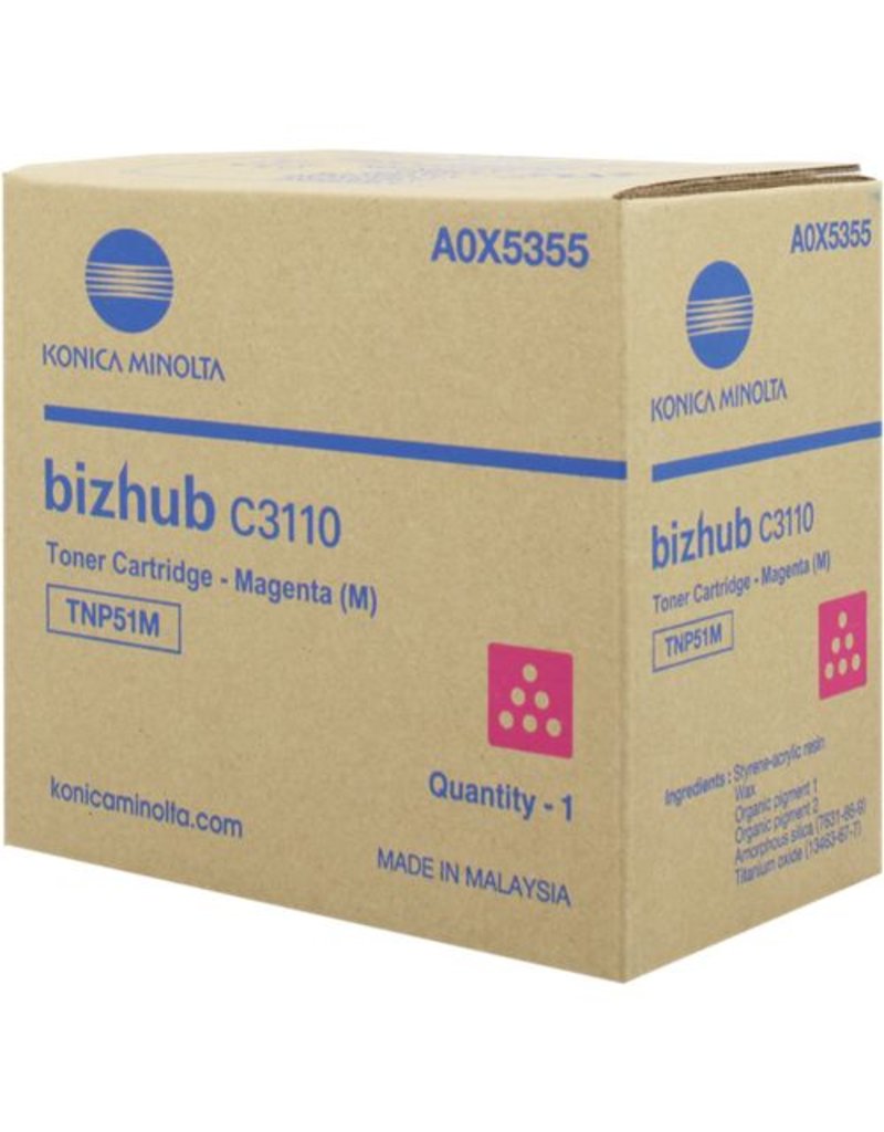 Minolta Konica Minolta TNP-51M (A0X5355) toner magenta 5K (original)