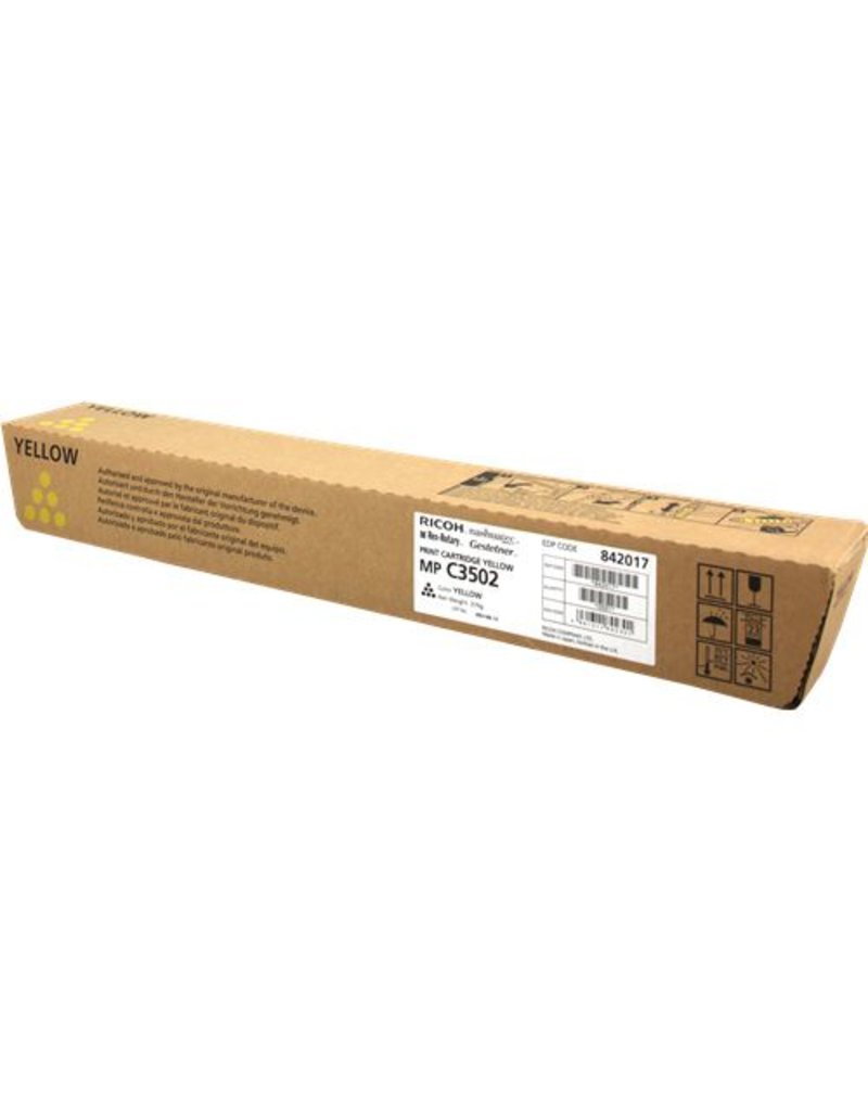 Ricoh Ricoh TYPE MP C3502E (842017) toner yellow 18000p (original)