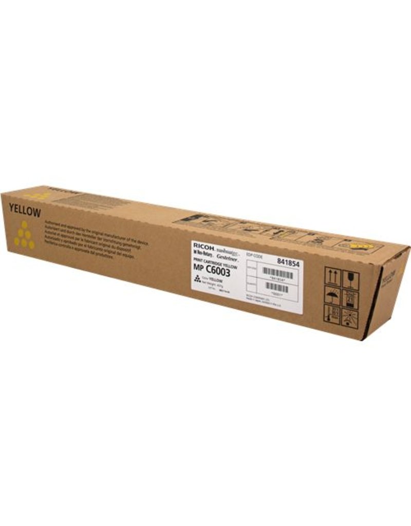 Ricoh Ricoh MP C6003 (841854) toner yellow 22500 pages (original)