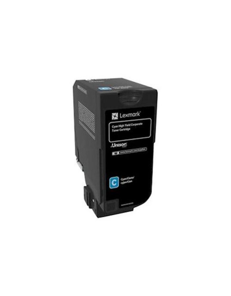 Lexmark Lexmark 74C2HCE toner cyan 12000 pages project (original)