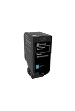 Lexmark Lexmark 74C20C0 toner cyan 3000 pages return (original)