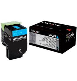 Lexmark Lexmark 70C0X20 toner cyan 4000 pages (original)