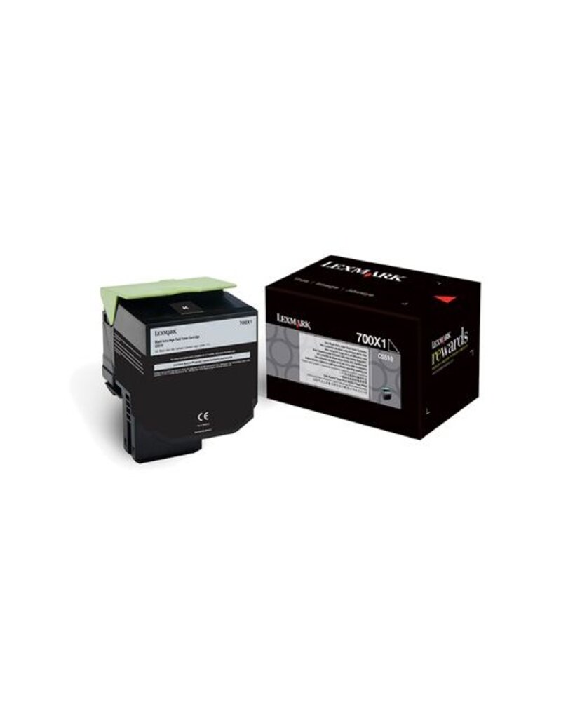 Lexmark Lexmark 70C0X10 toner black 8000 pages (original)