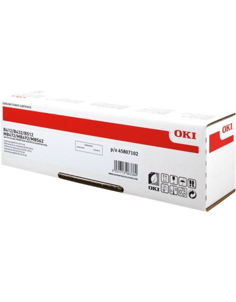 OKI OKI 45807102 toner black 3000 pages (original)