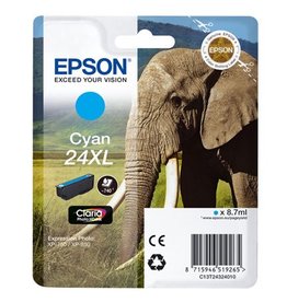 Epson Epson 24XL (C13T24324012) ink cyan 740 pages (original)