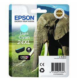 Epson Epson 24XL (C13T24354012) ink light cyan 740p (original)