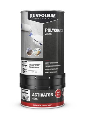 Rust-Oleum Polycoat 2K Heavy Duty Vernis 4900