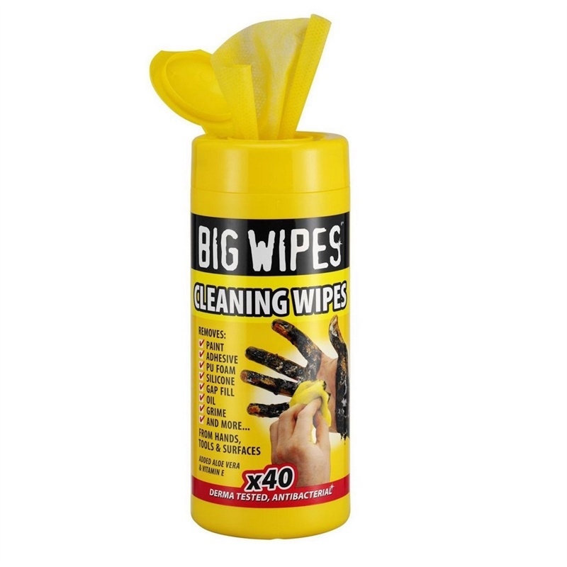 Big Wipes Cleaning Wipes kopen? Verfwebwinkel.be