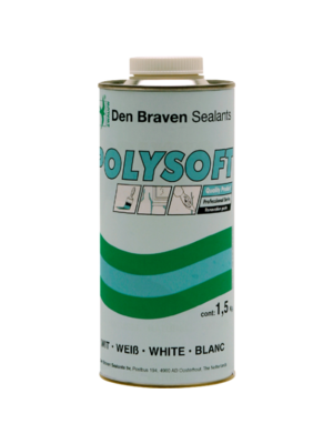 Den Braven Polysoft Professioneel Wit 1,5KG