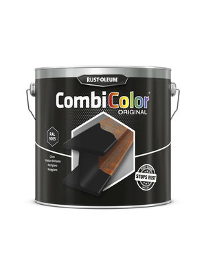 Rust-Oleum CombiColor Hoogglans Zwart RAL 9005