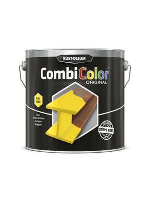 Rust-Oleum CombiColor Hoogglans Goudgeel RAL 1004