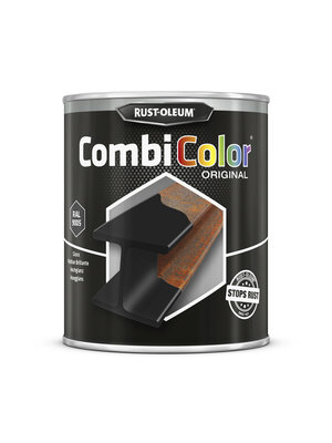 Rust-Oleum CombiColor Hoogglans Zwart RAL 9005