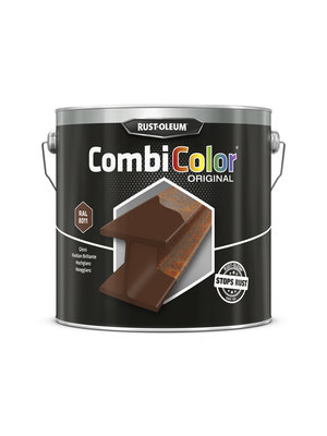 Rust-Oleum CombiColor Hoogglans Notenbruin RAL 8011