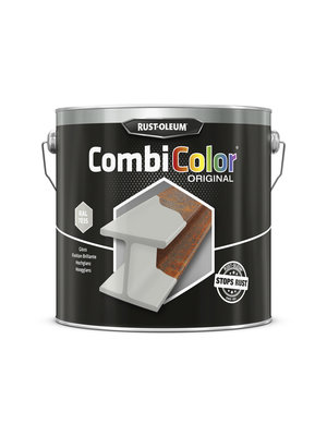 Rust-Oleum CombiColor Hoogglans Licht Grijs RAL 7035