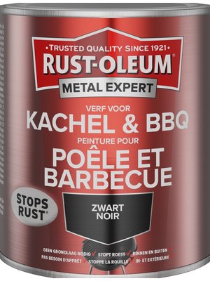 Rust-Oleum MetalExpert Kachel & BBQ Verf ZWART RAL 9005