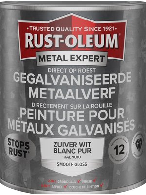 Rust-Oleum MetalExpert Gegalvaninseerde Metaalverf RAL 9010