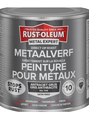 Rust-Oleum MetalExpert DIRECT OP ROEST METAALVERF - SATIN - RAL7016
