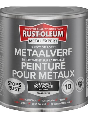 Rust-Oleum MetalExpert DIRECT OP ROEST METAALVERF - GLOSS - RAL9005