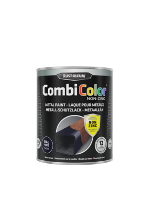 Rust-Oleum CombiColor Zinkvrij Zijdeglans RAL 9005