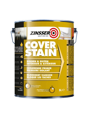 Zinsser Cover Stain Grijs RAL 7045