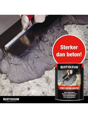 Rust-Oleum 5180 Epoxy Reparatiemortel Donkergrijs