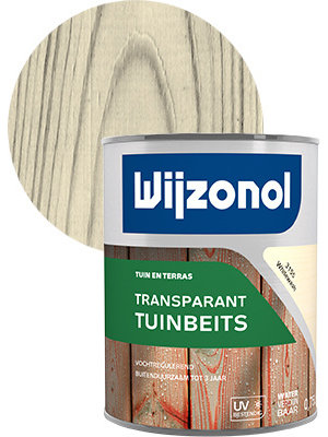 Wijzonol Transparant Tuinbeits 3155 Whitewash